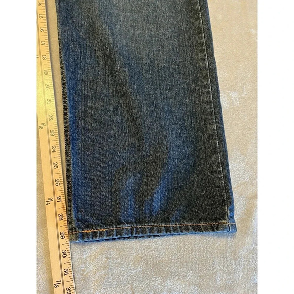 Levi’s 559 Jeans Men’s 46 X 30 Blue Dark Wash‎ Straight Leg - Picture 8 of 8